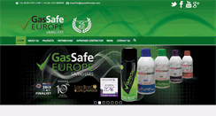 Desktop Screenshot of gassafeeurope.com