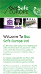 Mobile Screenshot of gassafeeurope.com